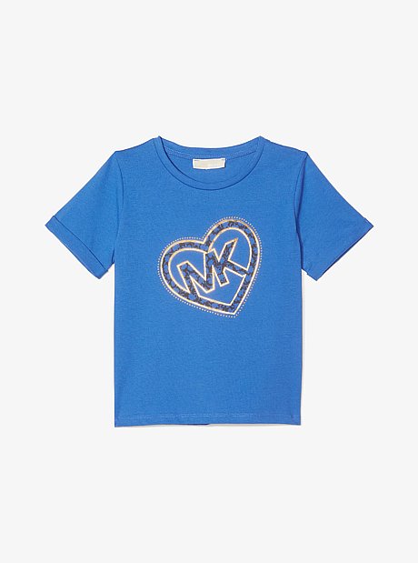 Logo Heart Cotton T-Shirt