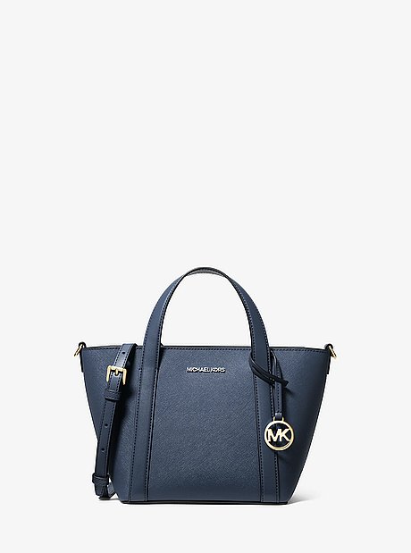 Pratt Small Saffiano Leather Tote Bag 