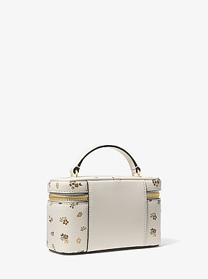 Vivi Small Floral Printed Vanity Crossbody Bag