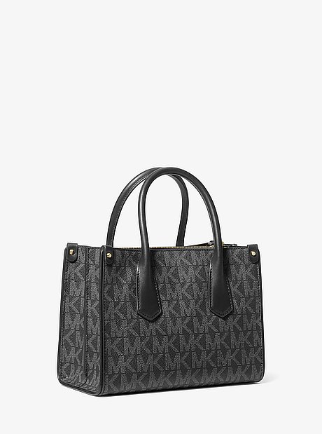 Borsa a mano Maple piccola con stampa logo