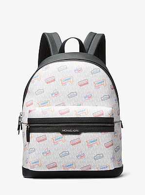 Cooper Embellished Signature Logo Dome Backpack