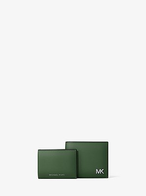 Cooper Saffiano Leather Billfold Wallet With Passcase