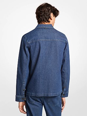 Stretch Denim Chore Jacket