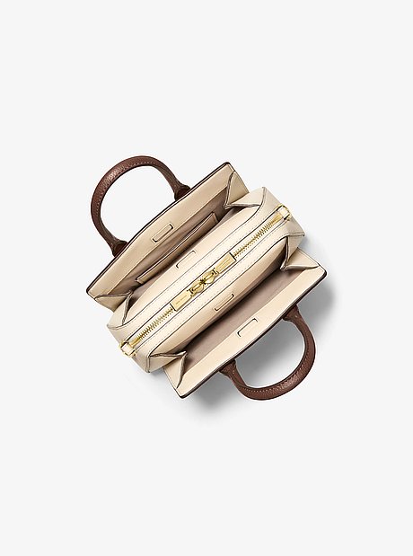 Laila Extra-Small Pebbled Leather Crossbody Bag