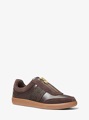 Jovie Zip-Front Sneaker