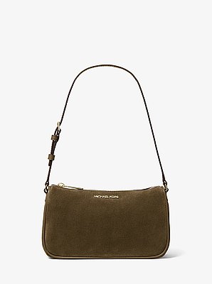 Jet Set Medium Suede Pochette