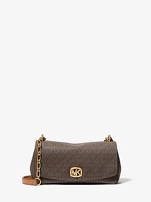 Petit sac &agrave; &eacute;paule convertible Bryant &agrave; logo Signature