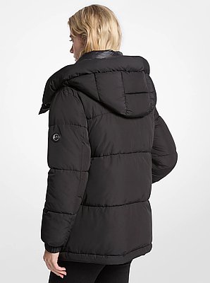 Quilted Hooded Puffer Jacket