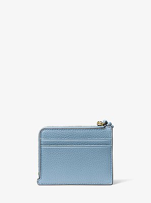 Bolso pulsera Jet Set peque&ntilde;o de piel granulada con tarjetero