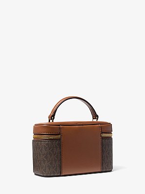 Vivi Small Signature Logo Vanity Crossbody Bag