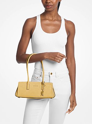Laila Small Suede Shoulder Bag