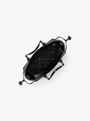 Bandolera Voyager convertible extrapeque&ntilde;a de piel granulada