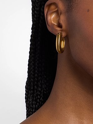 Boucles d'oreilles cr&eacute;oles carr&eacute;es