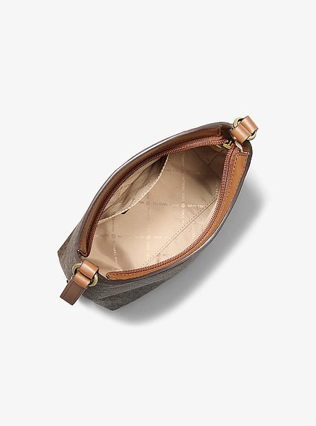 Maya Small Signature Logo Crossbody Bag 