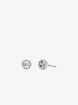Pav&eacute; Logo Bangle and Stud Earrings Gift Set