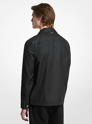 Tech Zip-Up Shirt Jacket