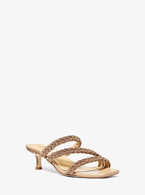 Celia Embellished Kitten Sandal