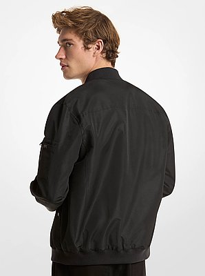 Woven Bomber Jacket