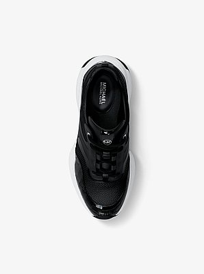 Kaia Mixed-Media Trainer