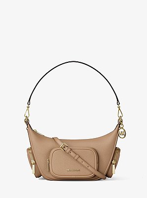 Merritt Small Pebbled Leather Crossbody Bag