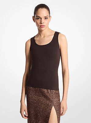 Bette Cashmere Scoopneck Tank
