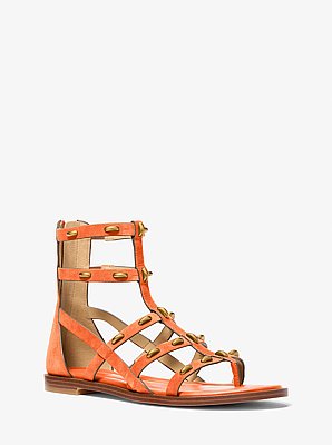 Noa Studded Suede Gladiator Sandal