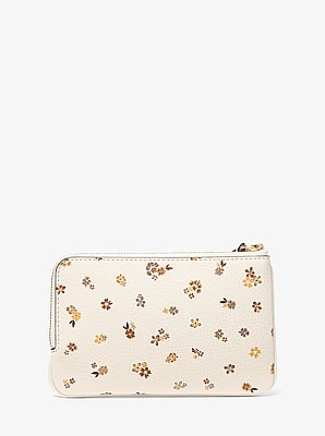 Jet Set Travel Small Floral Printed Wristlet
