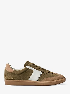 Jovie Color-Block Suede Sneaker
