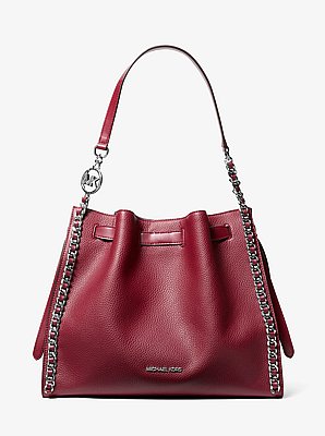 Grand sac &agrave; &eacute;paule Mina &agrave; cha&icirc;ne
