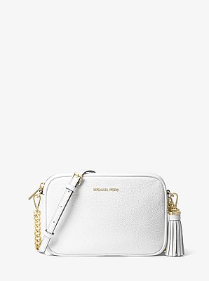 Jet Set Medium Pebbled Leather Crossbody Bag