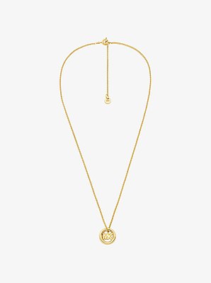 Logo Charm Necklace