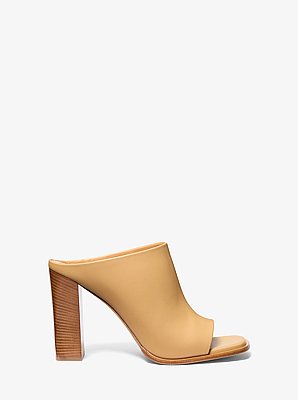 Natasha Leather Mule