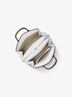 Laila Extra-Small Color-Block Leather Crossbody Bag