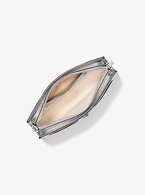 Hamilton Moderne Extra-Small Metallic Leather Convertible Crossbody Bag