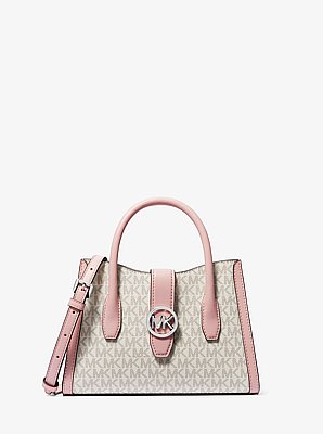 Bolso satchel Gabby peque&ntilde;o con logotipo