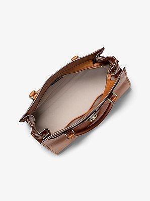 Hamilton Moderne Large Leather Satchel