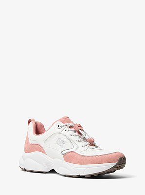 Jett Mixed-Media Trainer