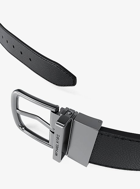 Pebbled Leather Belt