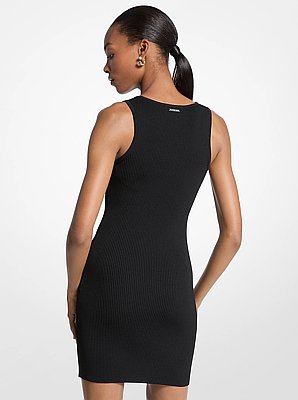 Robe camisole en m&eacute;lange de viscose c&ocirc;tel&eacute;