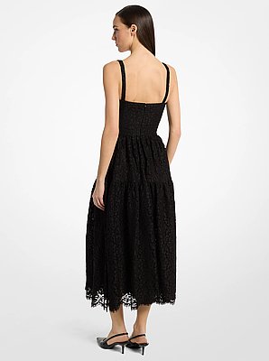 Floral Lace Sweetheart Dress