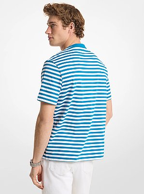 Saint Tropez Striped Cotton Jersey T-Shirt
