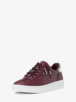 Scotty Embellished Leather Sneaker