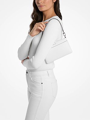 Jet Set Medium Pebbled Leather Convertible Wristlet