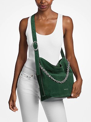 Nolita Large Suede Bucket Bag