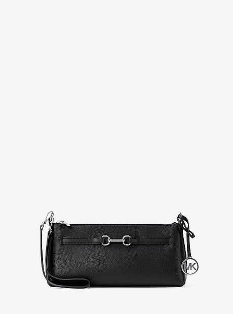 Petit sac &agrave; bandouli&egrave;re convertible Carson en cuir grain&eacute;