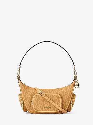 Merritt Small Signature Logo Convertible Shoulder Bag