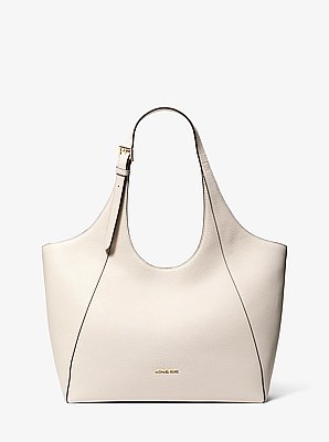 Bernie Large Pebbled Leather Tote Bag