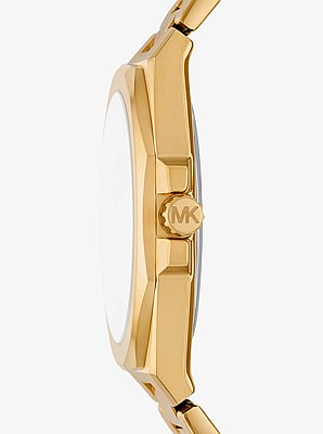 Oversized Callum Gold-Tone Watch
