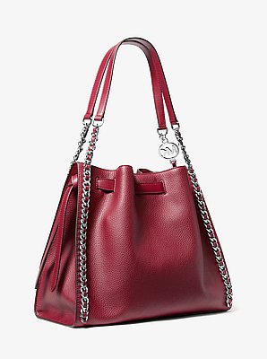 Grand sac &agrave; &eacute;paule Mina &agrave; cha&icirc;ne