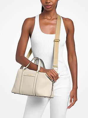 Borsa a mano Beck media in pelle